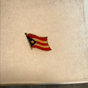 Puerto Rican Flag Pin